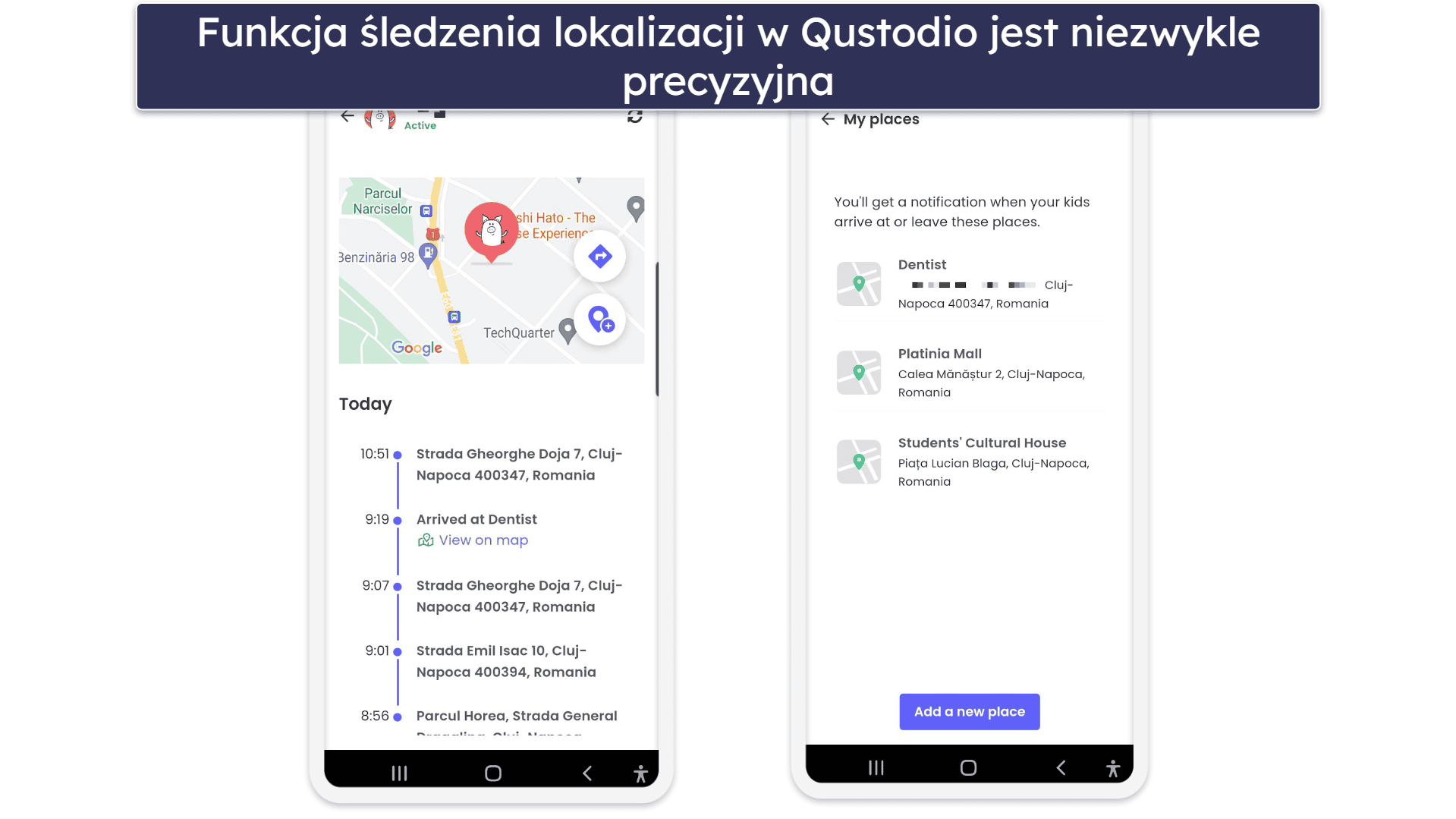 🥇1. Qustodio — Najlepszy lokalizator rodziny na iPhone’a i Androida w 2026 roku