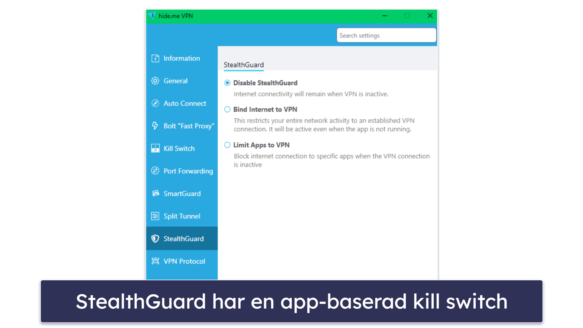 🥉3. hide.me — Obegränsad data utan reklam