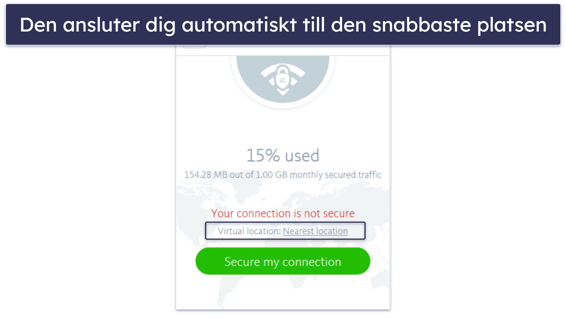 5. Avira Phantom VPN — Gratis VPN för säker surf på Mac