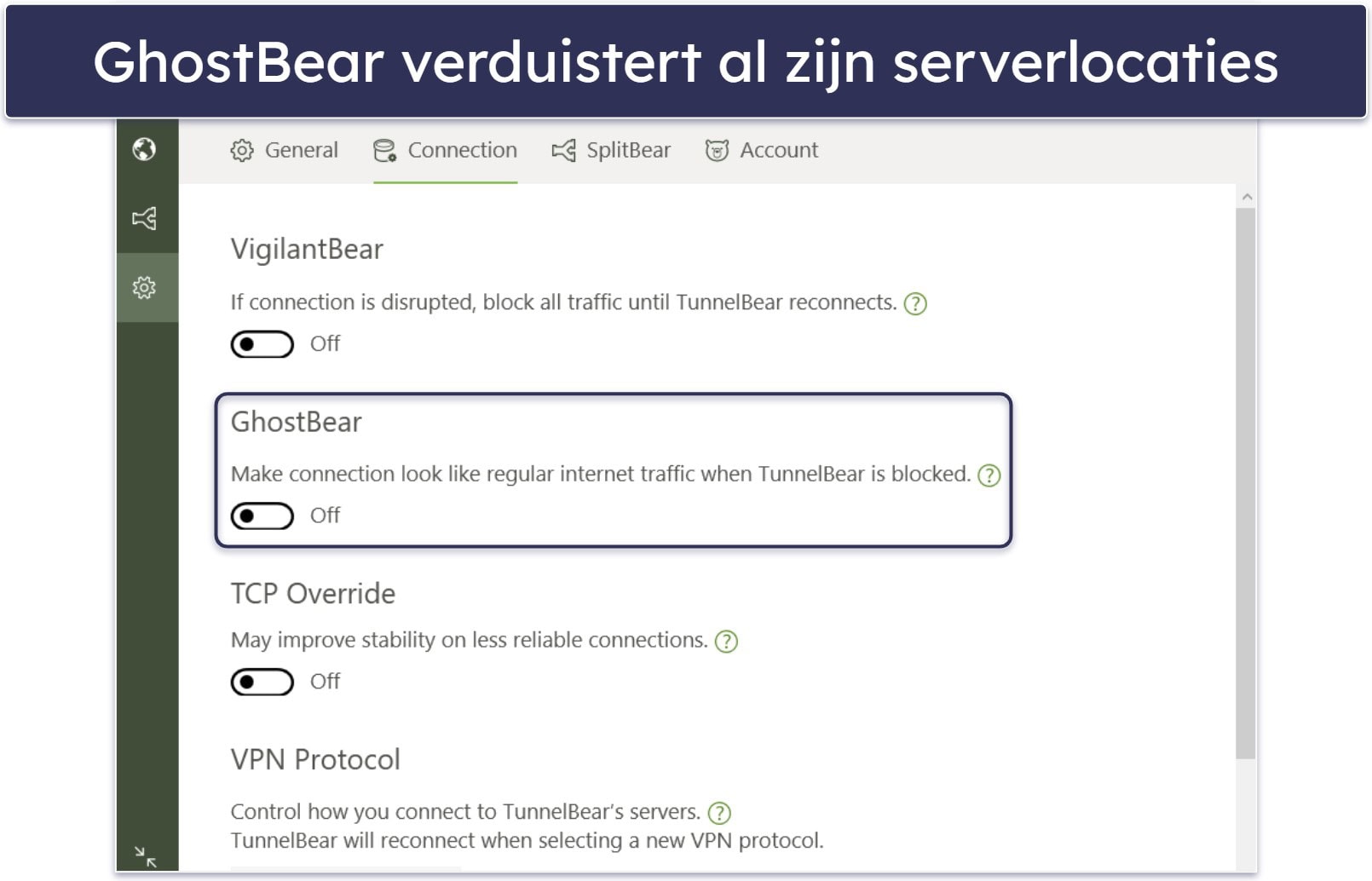 5. TunnelBear — Geweldige VPN voor beginners