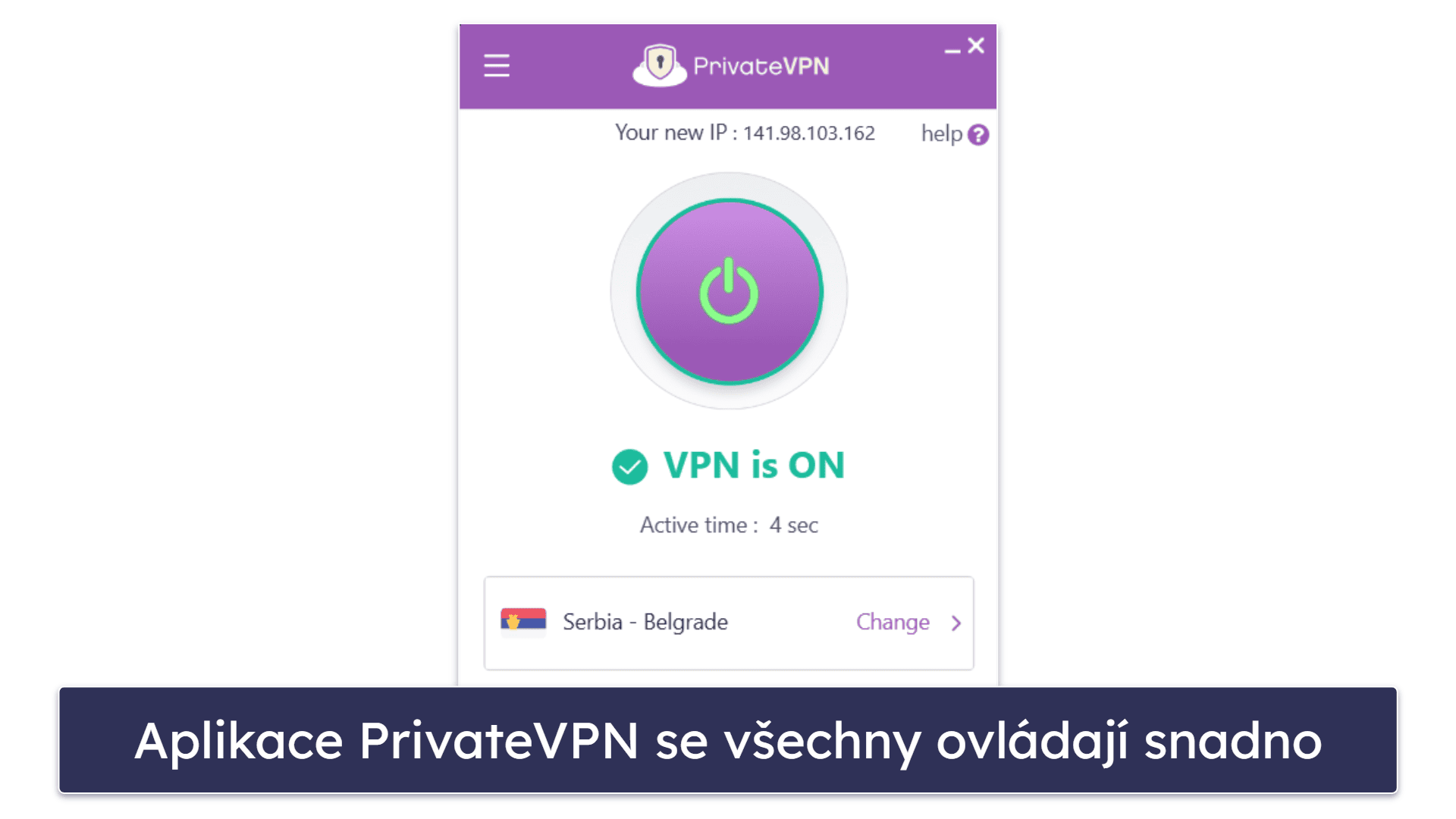 6. PrivateVPN – Ideální pro nováčky v oboru VPN