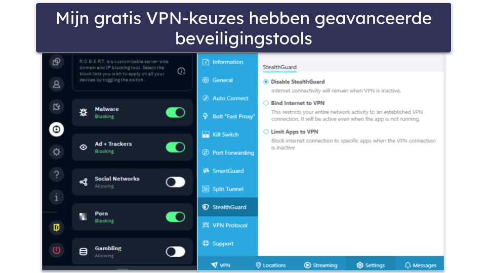 Testmethodologie: vergelijkings- en tangschikkingscriteria