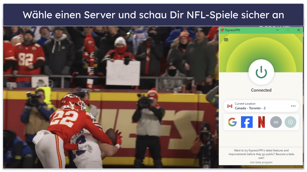 So schaust Du NFL-Spiele auf jedem Gerät
