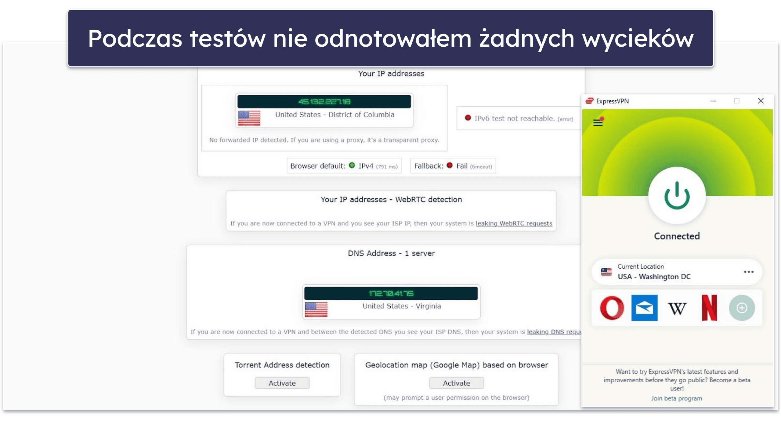 1. 🥇ExpressVPN — w ogólnym rozrachunku najlepszy VPN dla Turcji w 2026 r.