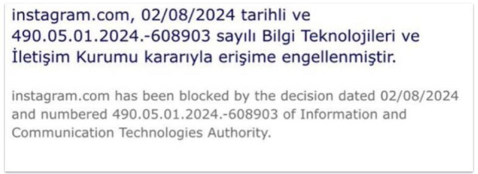 How to Access Instagram From Turkey