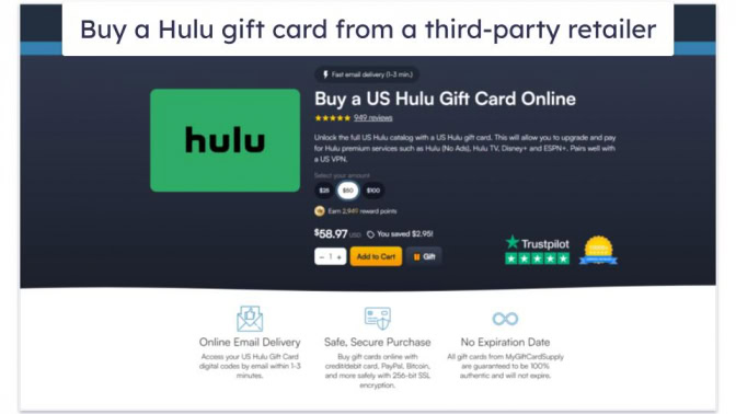 How to Pay for Hulu Without a US Credit Card in 2025