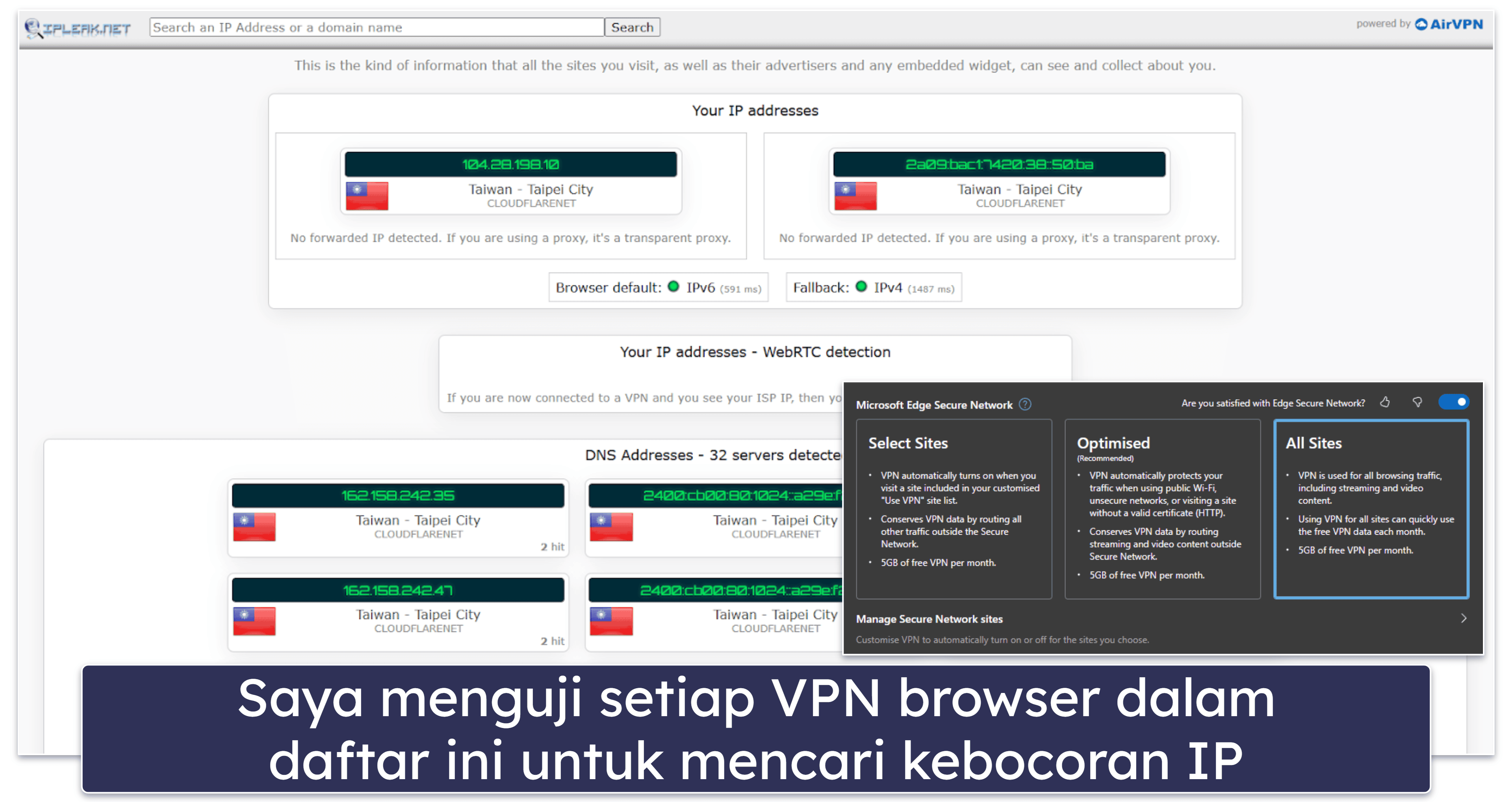 Browser Terbaik dengan VPN