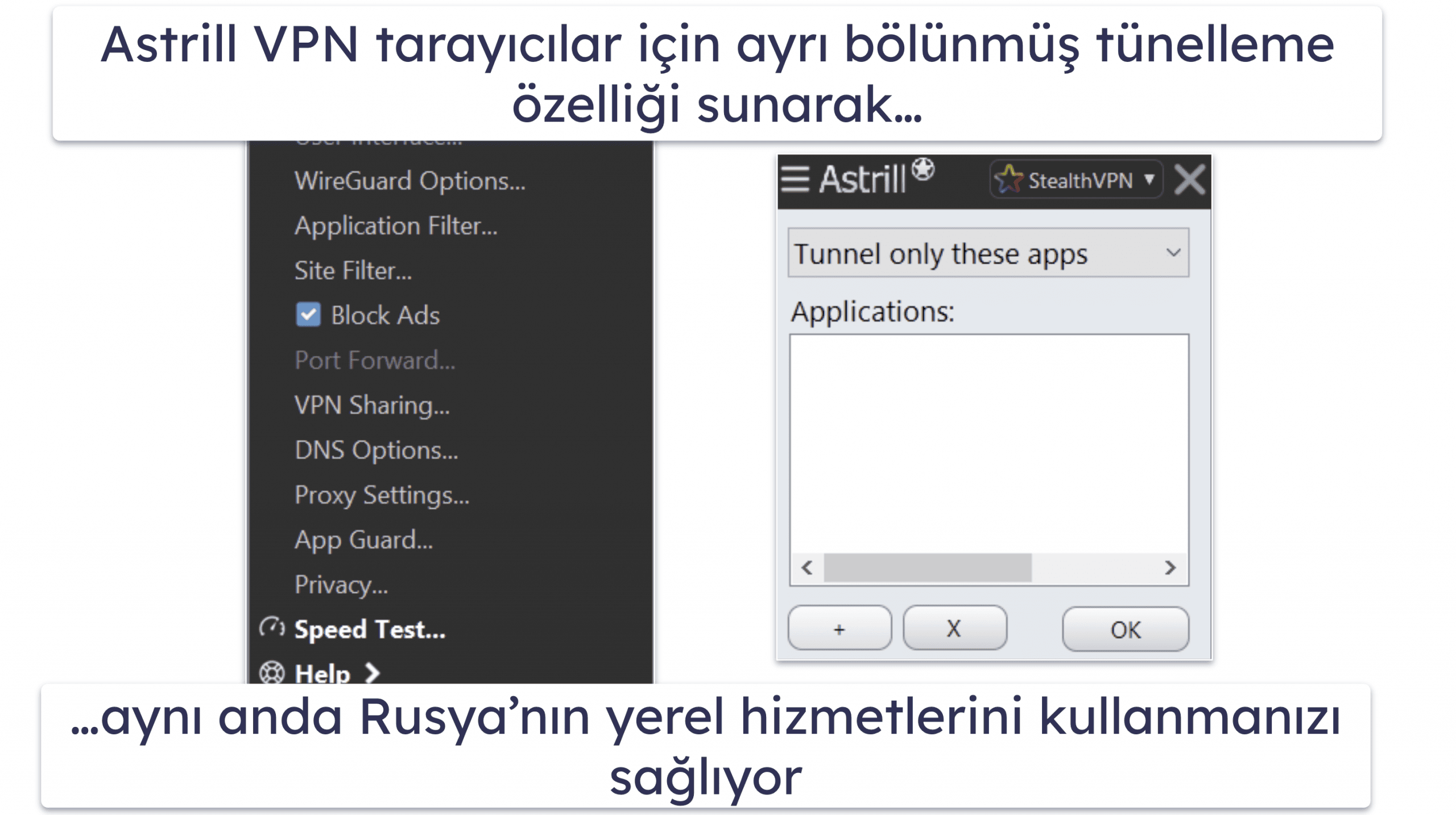 🥉3. Astrill VPN: Güçlü Güvenlik Özellikleri ve Yeni VPN Kullanıcıları İçin İdeal
