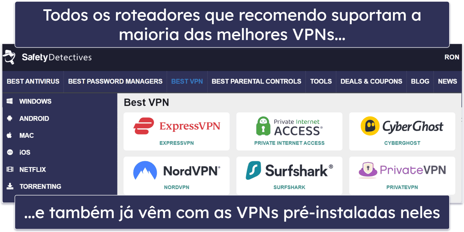 Melhores Roteadores VPN