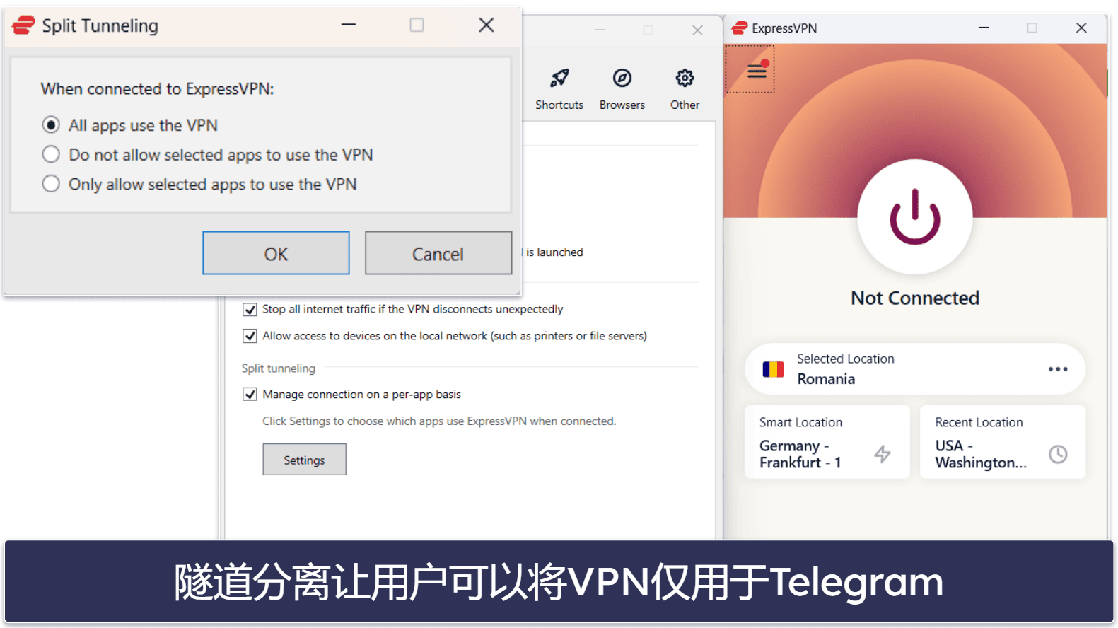 Best VPNs for Telegram
