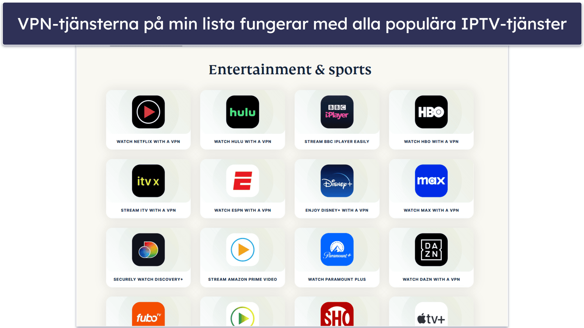 Best VPNs for IPTV