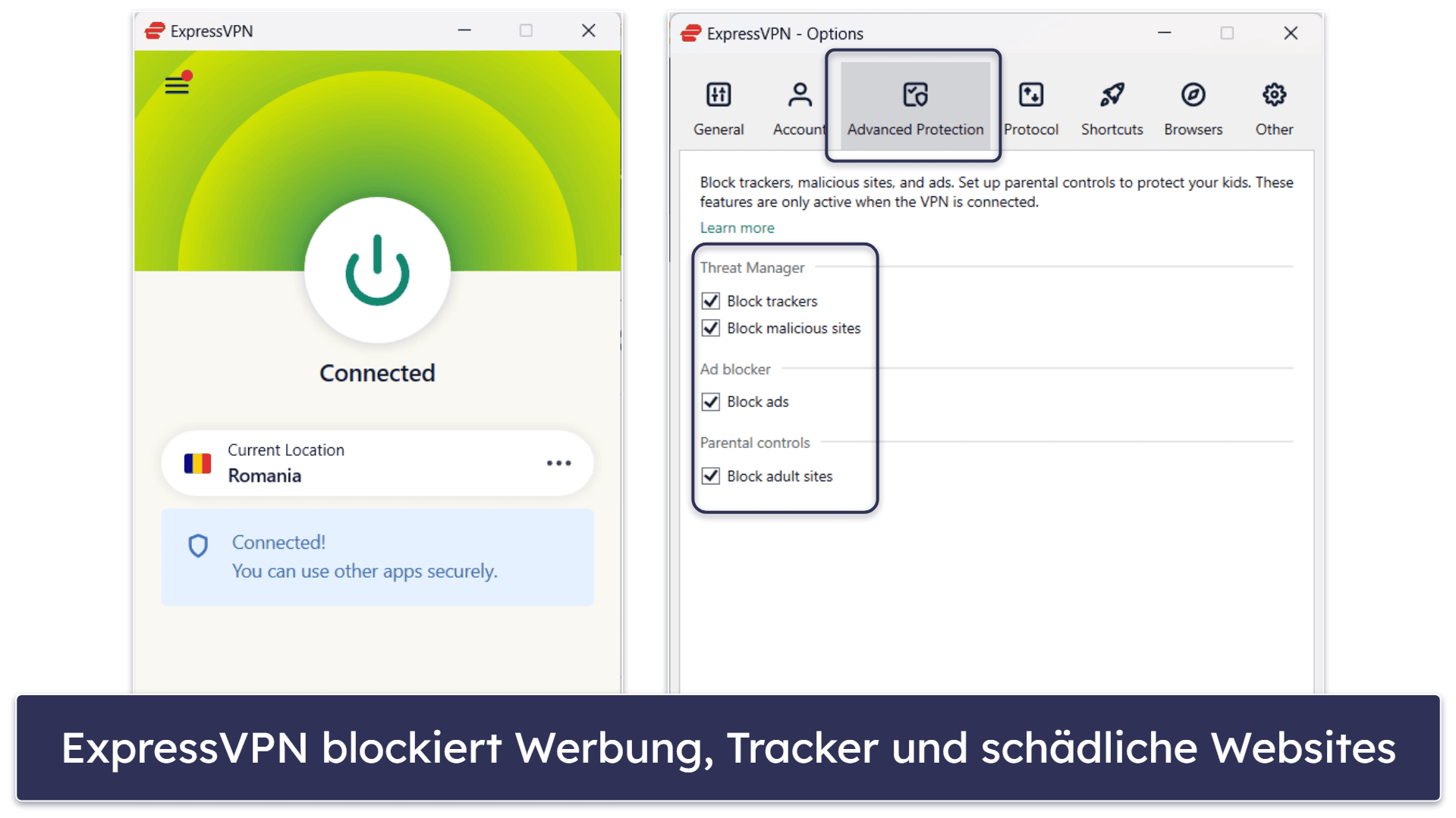 🥇1. ExpressVPN — Das insgesamt beste VPN für Starlink in 2026