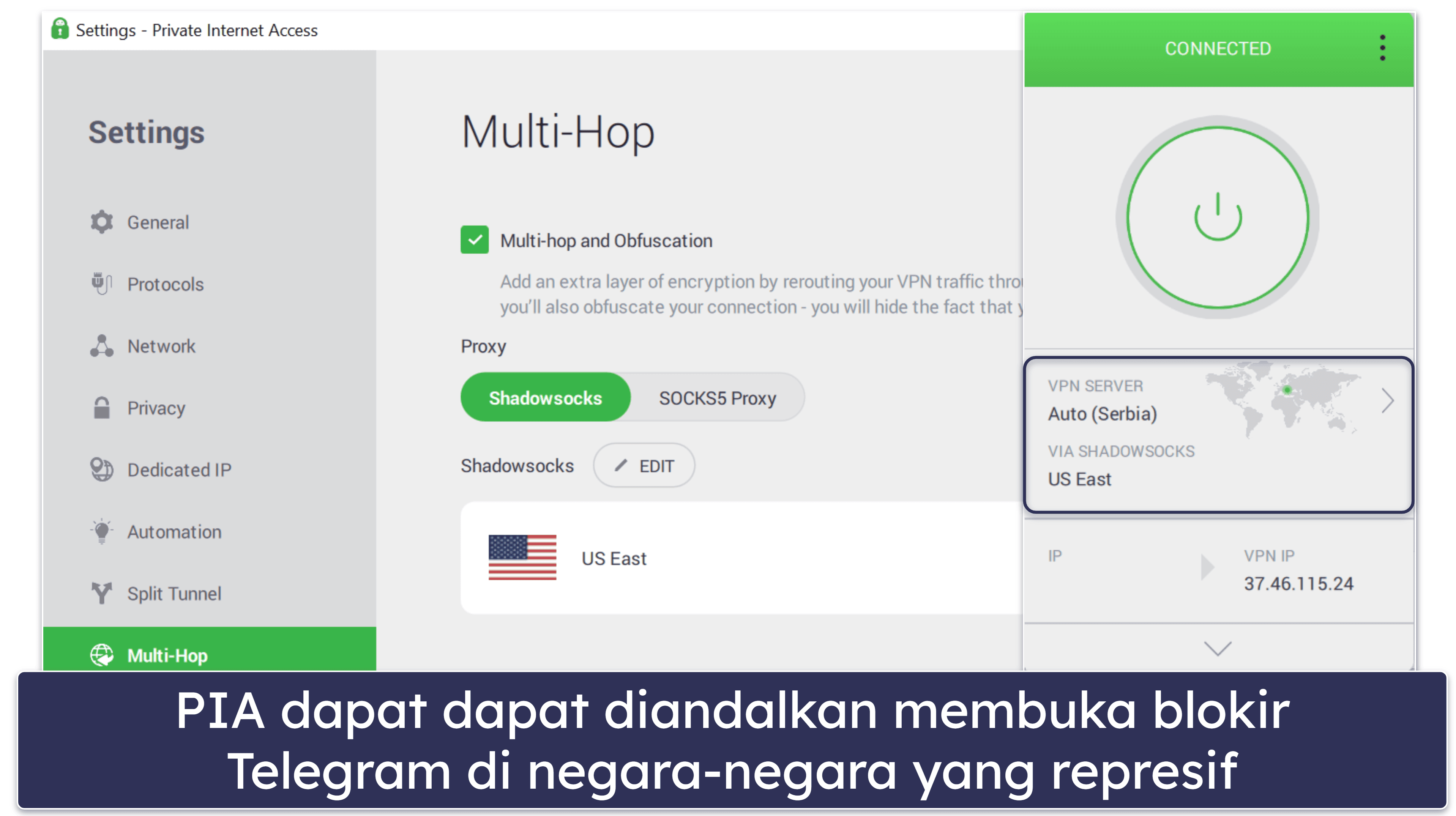 VPN Terbaik untuk Telegram
