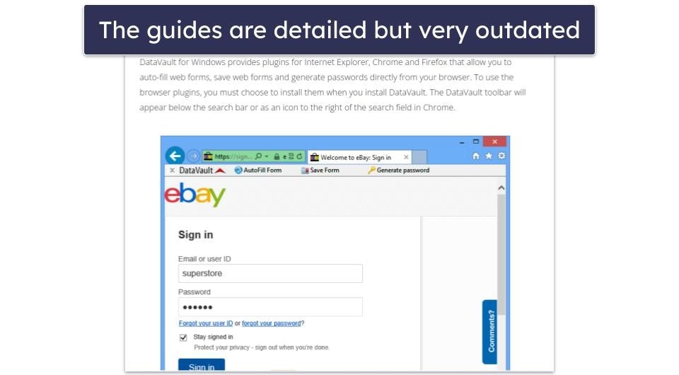 DataVault Password Manager Review 25-10