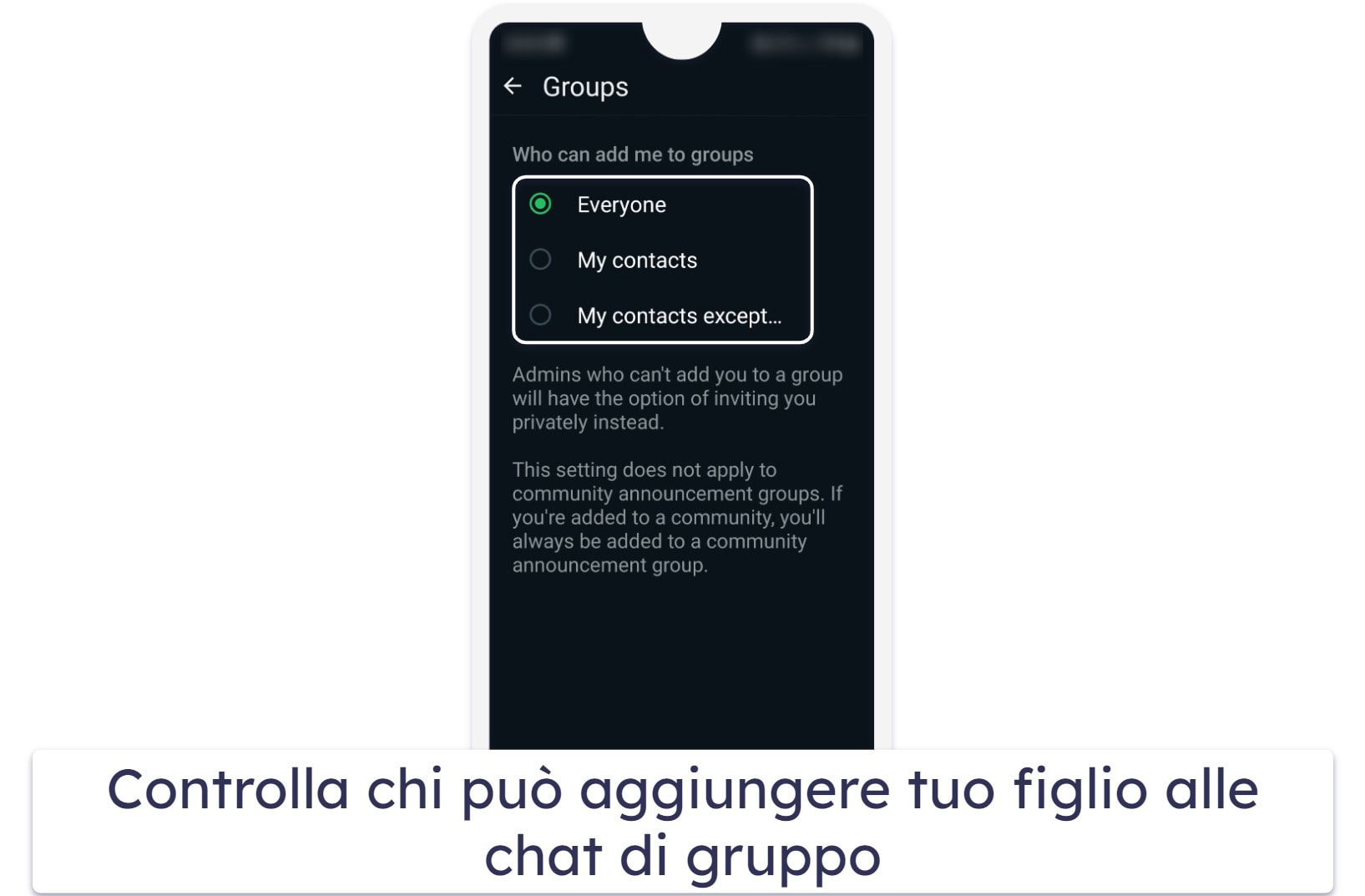 WhatsApp è sicuro per i bambini