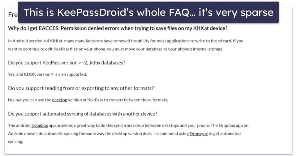 KeePassDroid Review 17-10