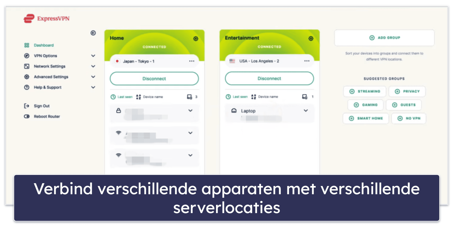 🥇1. ExpressVPN — Beste algehele LG tv VPN in 2026