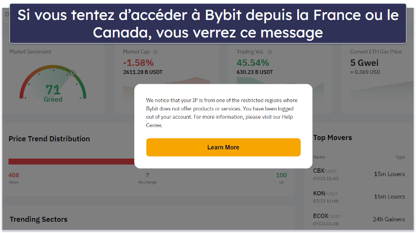 How to access Bybit from the US
