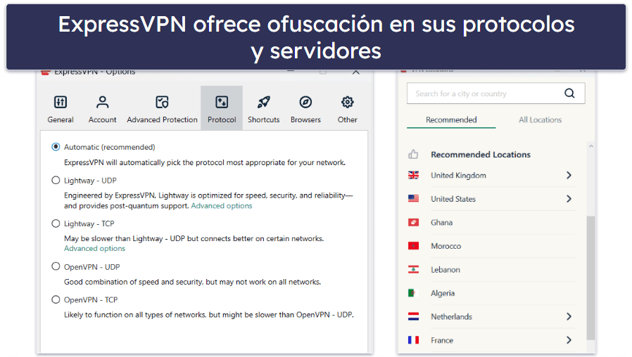CyberGhost VPN vs ExpressVPN