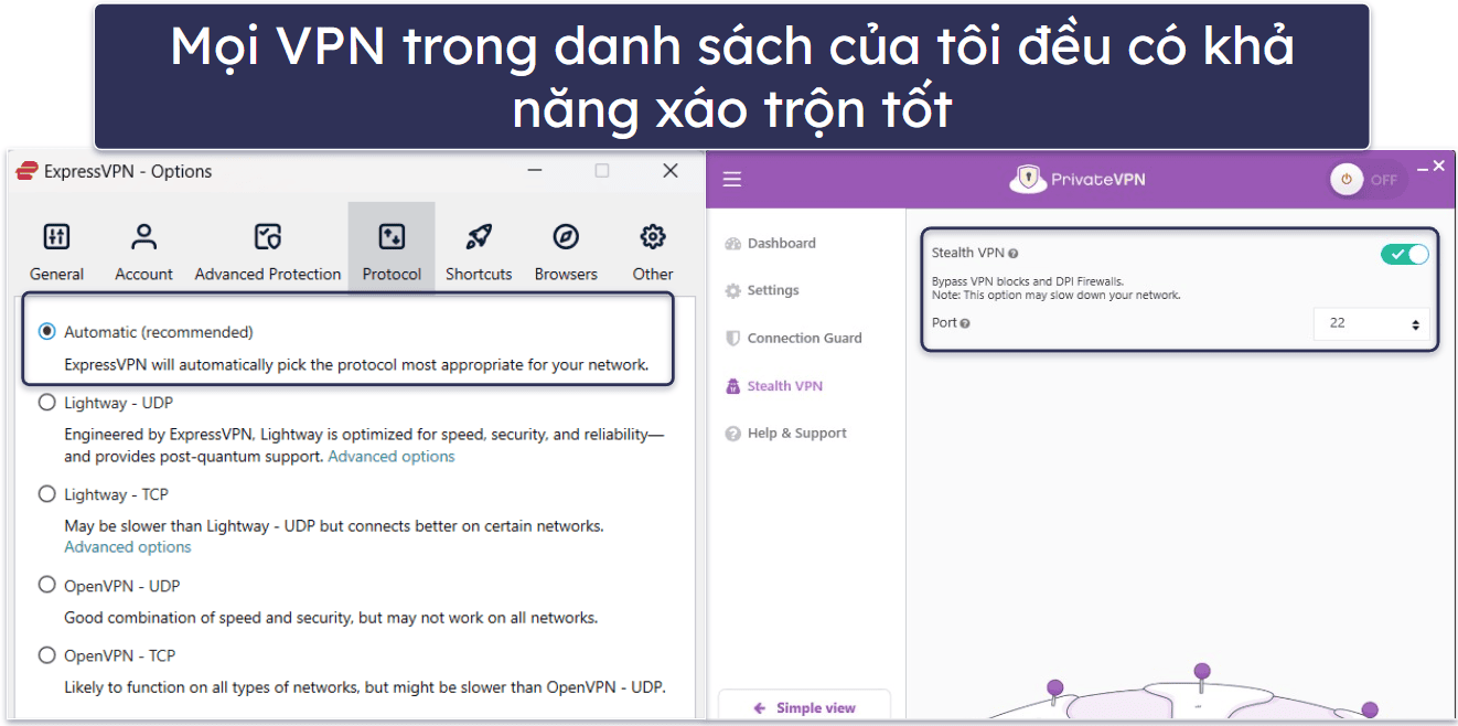 Phương pháp kiểm tra: Tiêu chí so sánh & xếp hạng