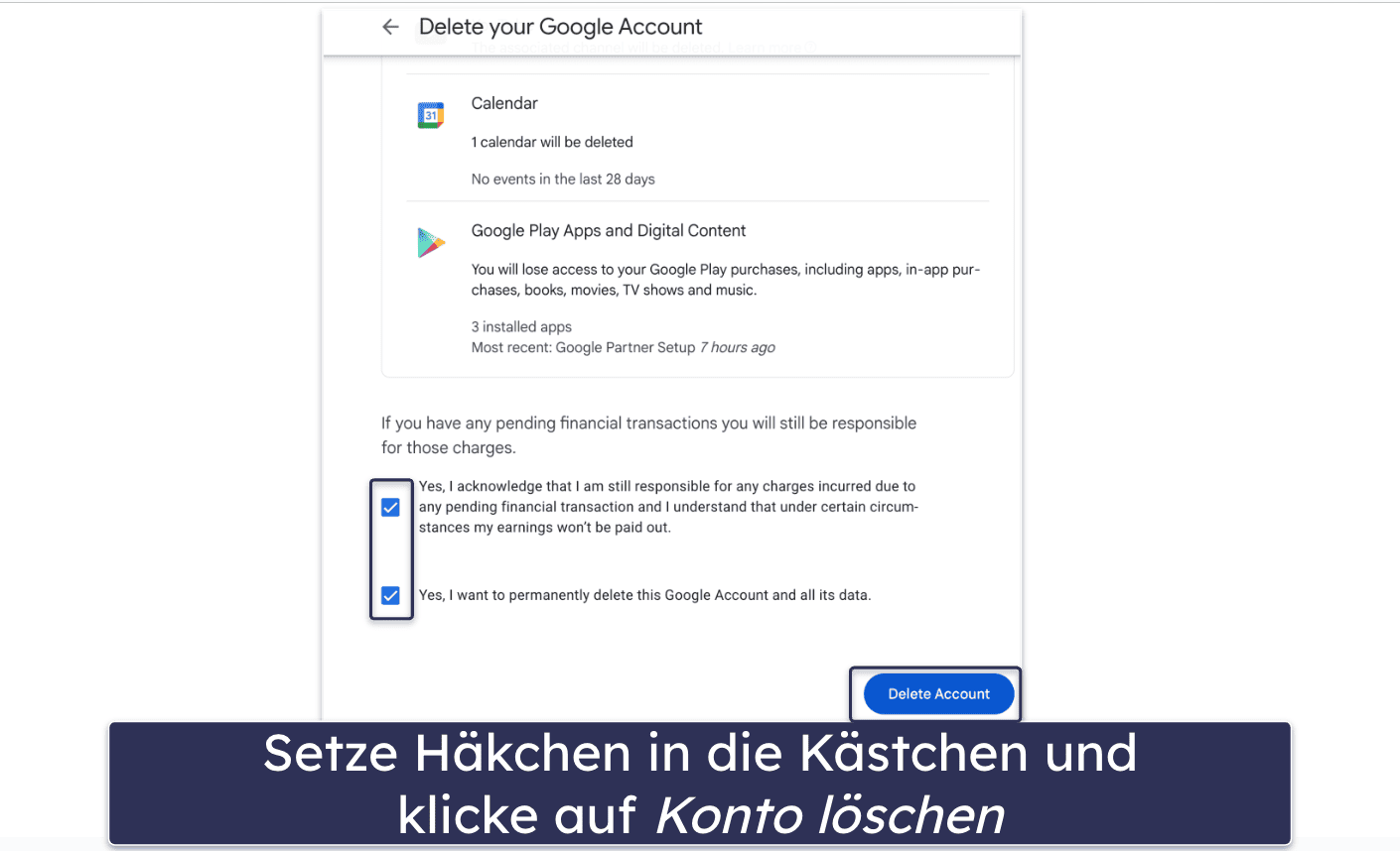 How to Delete Your Gmail Account