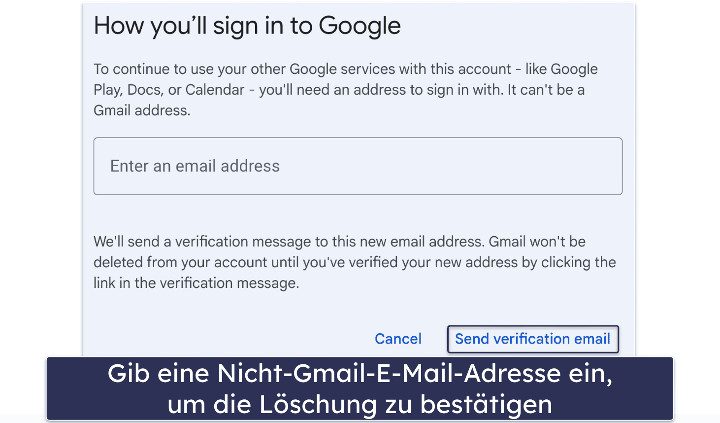 How to Delete Your Gmail Account