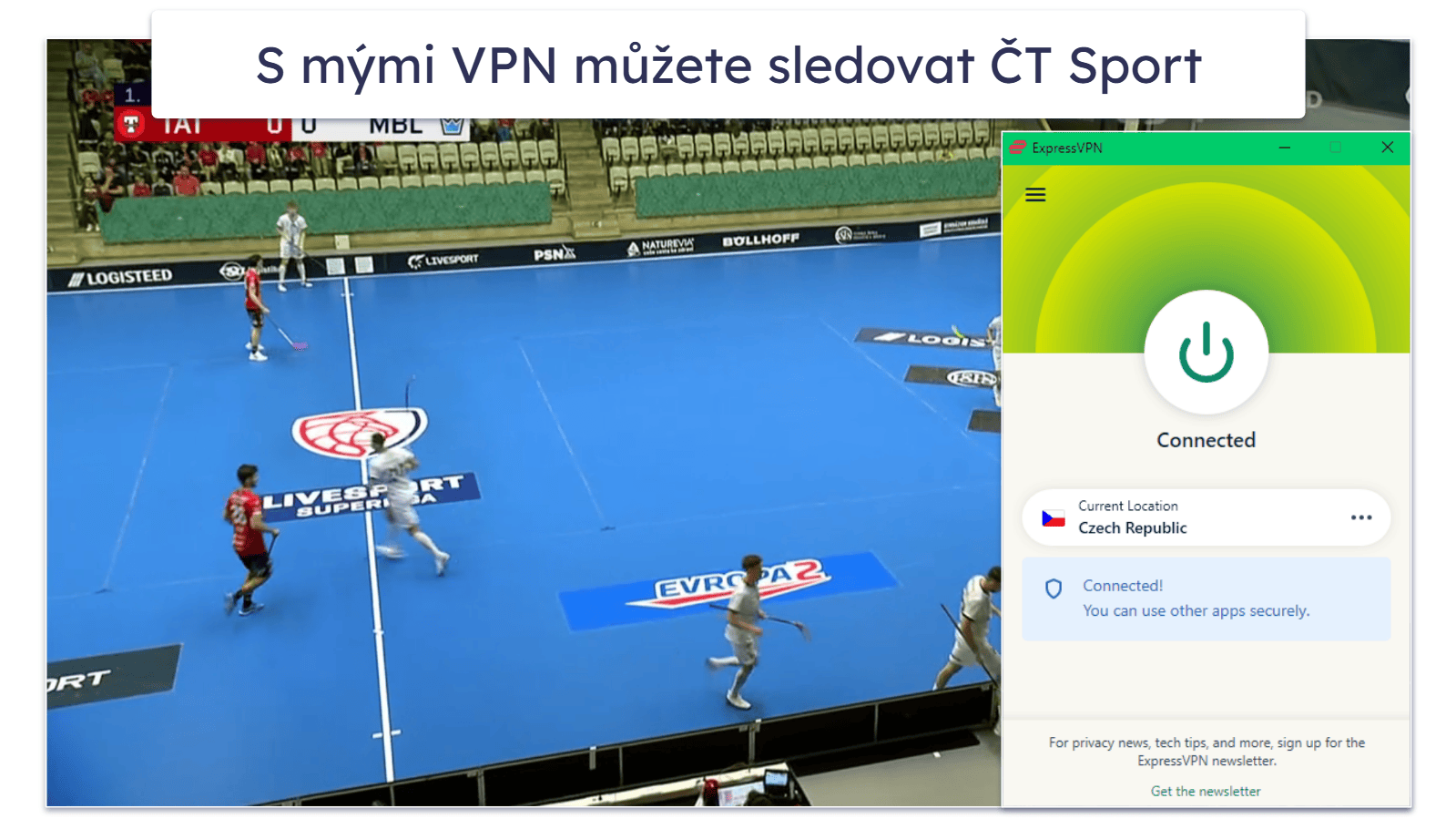 How to Watch CT Sport From Anywhere