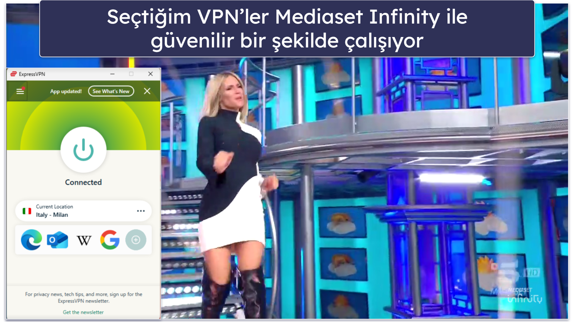 How to Watch Mediaset Infinity From Anywhere