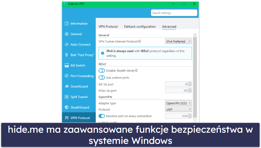 🥉3. hide.me – świetny darmowy VPN dla systemu Windows z serwerami w wielu lokalizacjach