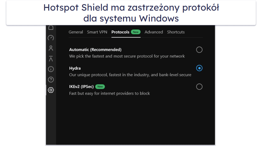 4. Hotspot Shield – dobry darmowy VPN do przeglądania Internetu