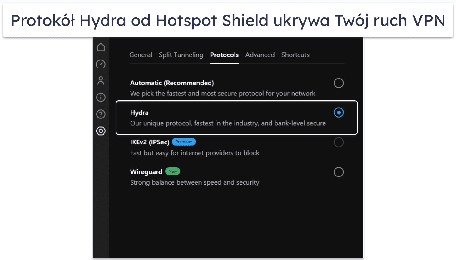 🥈2. Hotspot Shield — Szybki i darmowy VPN z nielimitowanymi danymi do przeglądania sieci w Chinach