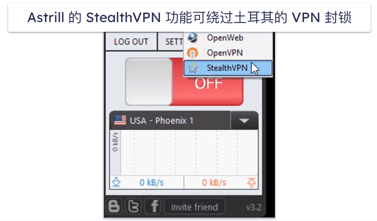 彩蛋：Astrill VPN（安全的土耳其 VPN）