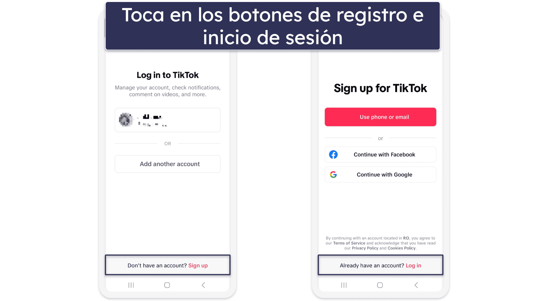 Cómo eliminar tu cuenta de TikTok sin tener acceso