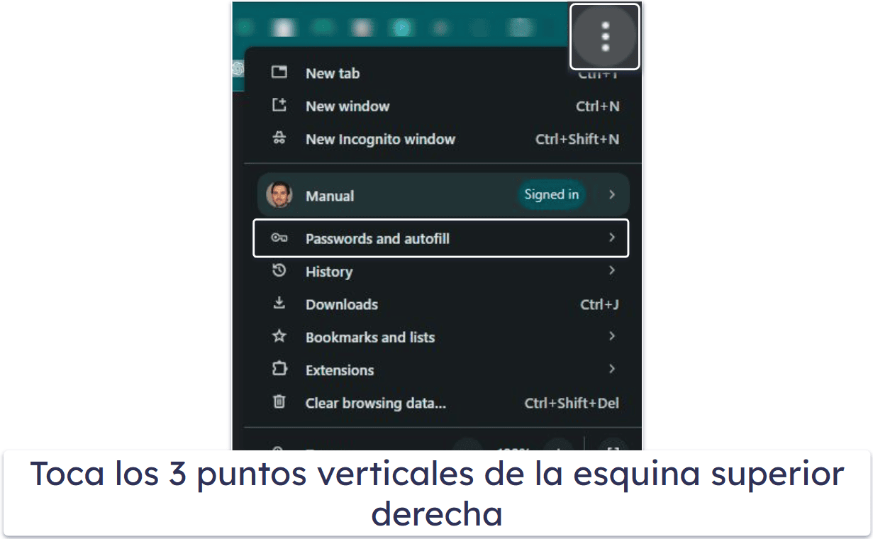 Cómo acceder a las contraseñas guardadas en Chrome desde cualquier dispositivo