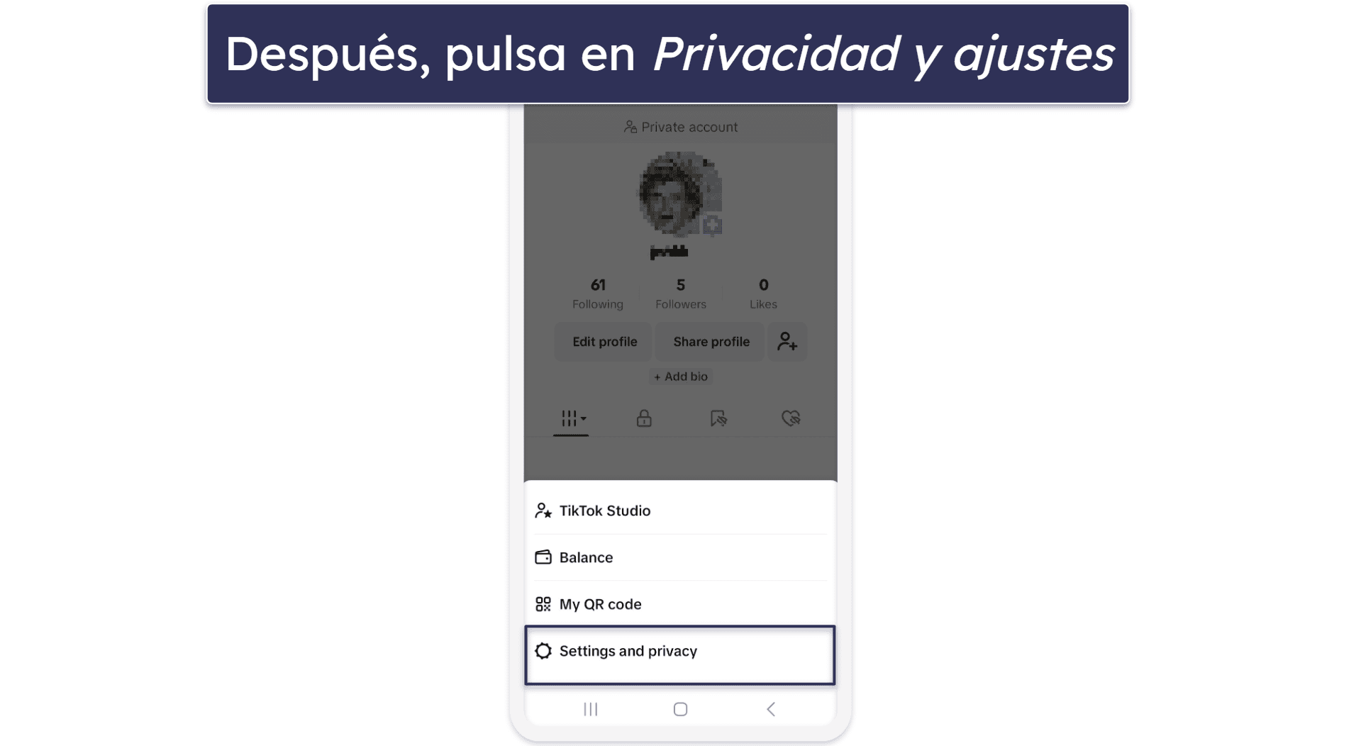 Cómo eliminar tu cuenta de TikTok