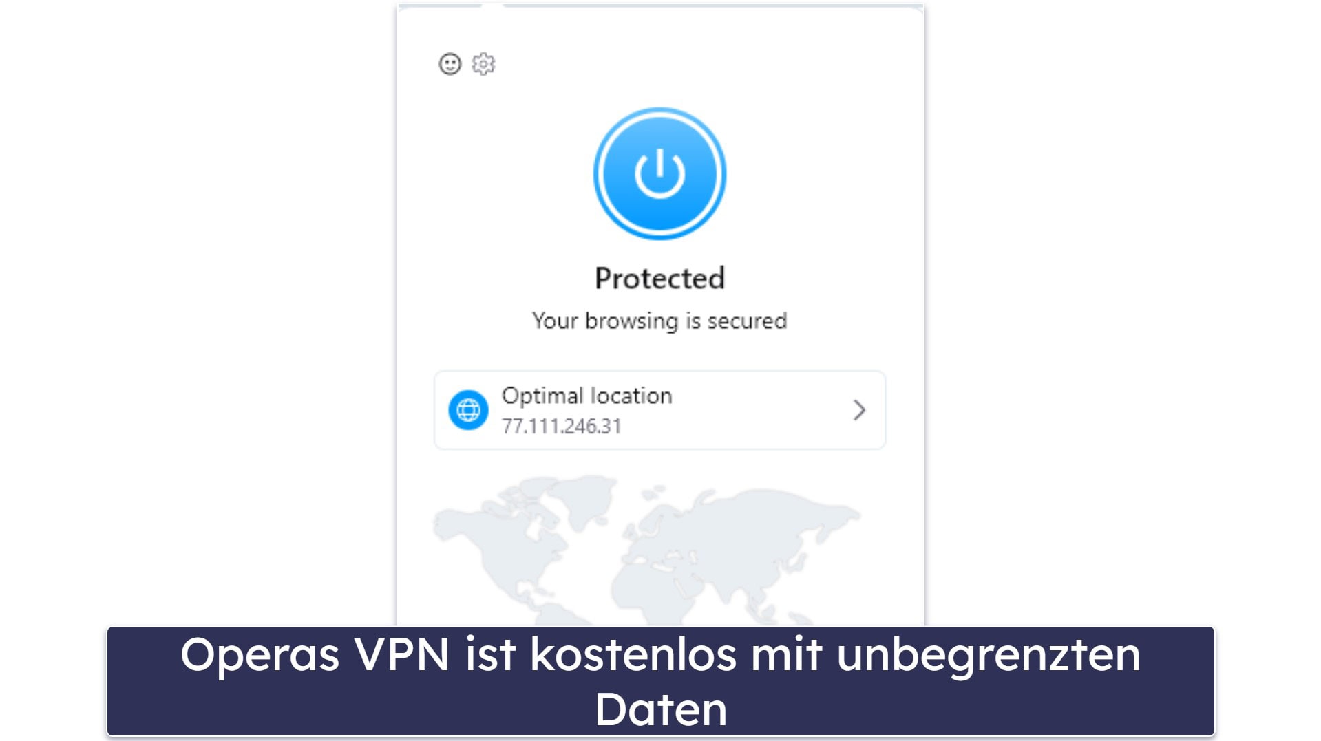 🥇1. Opera — Bester Gesamt-Browser mit einem VPN in 2026