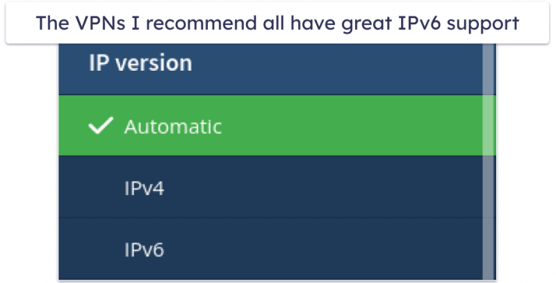 5 Best IPv6 VPNs in 2026: Fast Connections + No Leaks