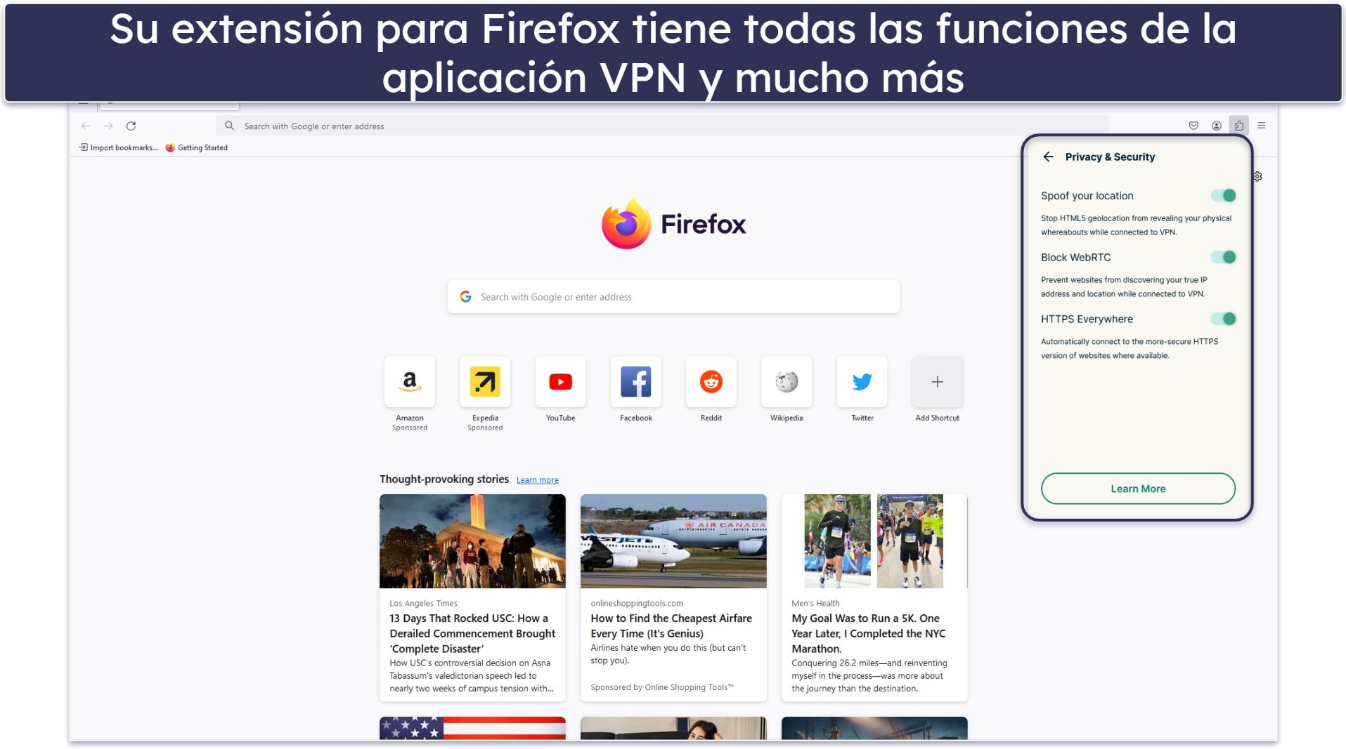 1. ExpressVPN: la mejor VPN en general para Firefox de 2026
