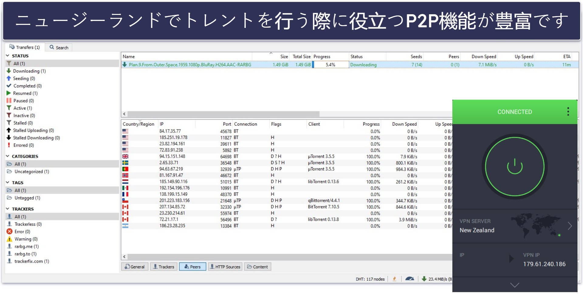 🥈2. Private Internet Access：ニュージーランドでトレントを行うのに便利