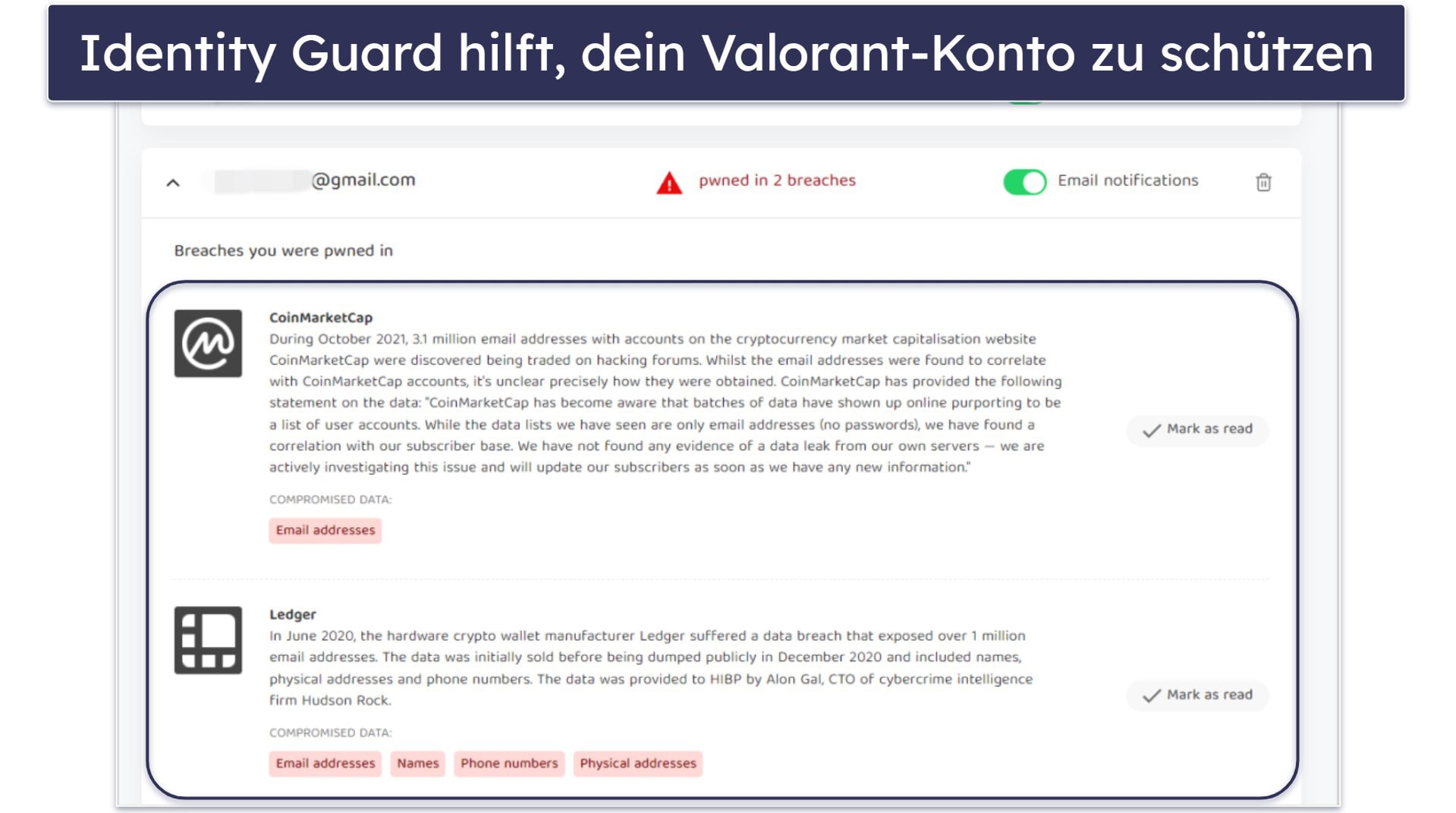 🥈2. Private Internet Access – Hochgradig anpassbar + Überwachung von Datenverletzungen