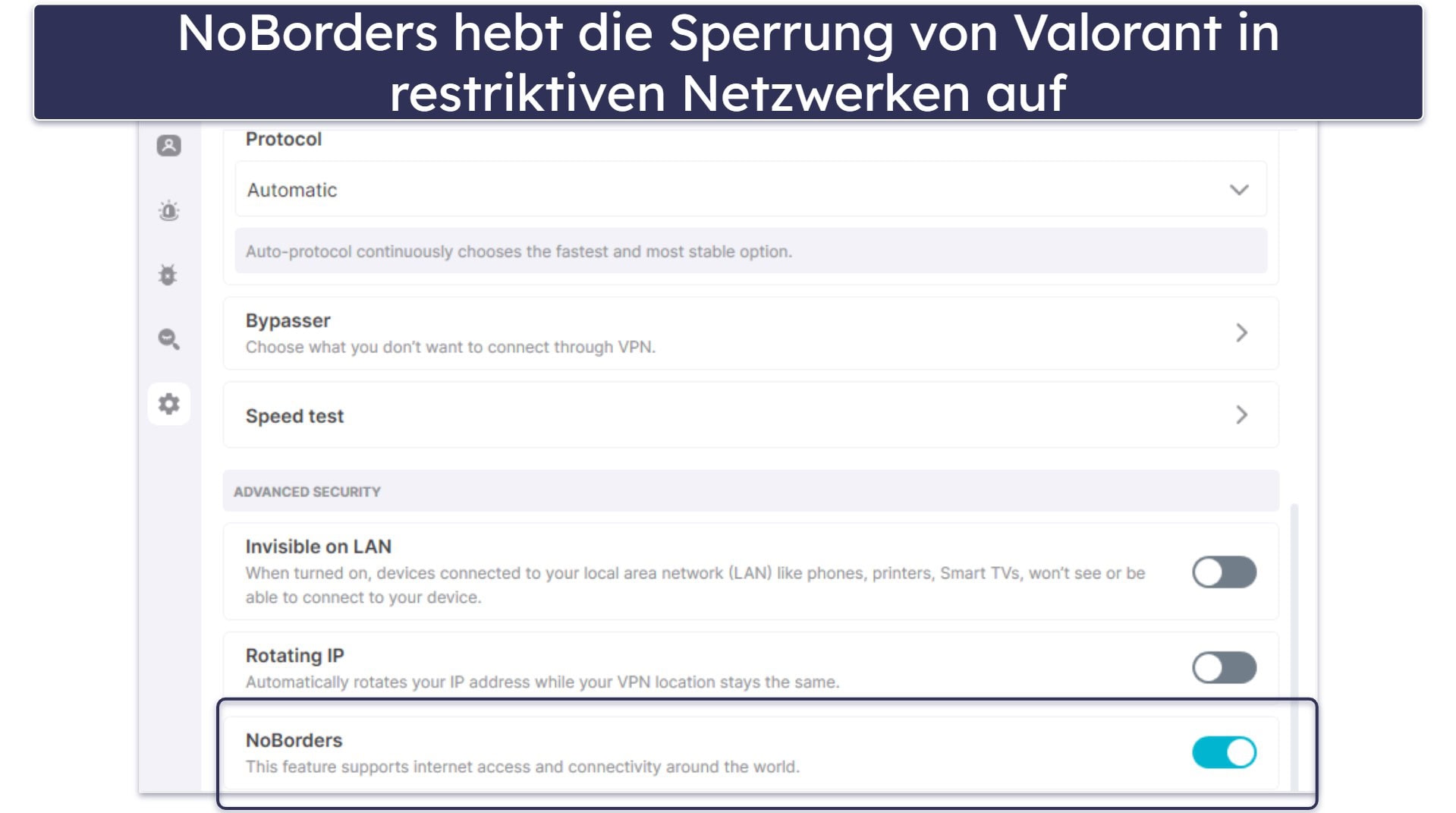 5. Surfshark – Ideal für den Zugriff auf Valorant in restriktiven Netzwerken