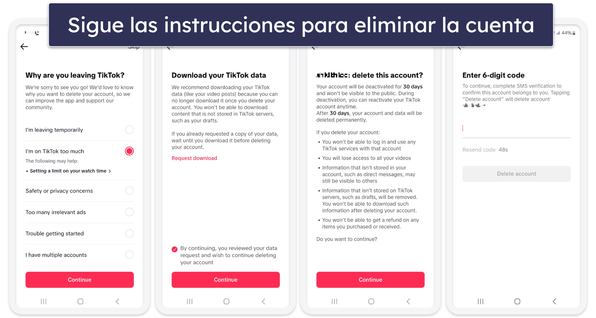 How to Delete Your TikTok Account