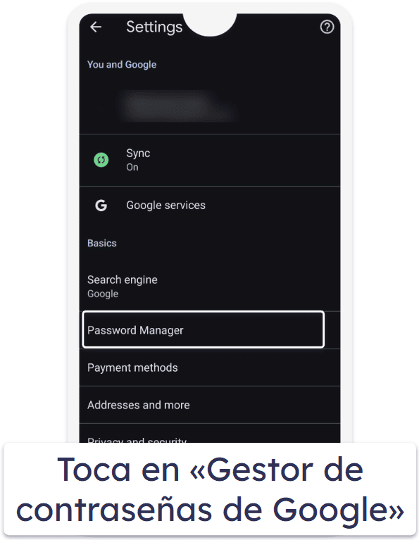 Cómo acceder a las contraseñas guardadas sin el navegador Chrome (solo para Android)