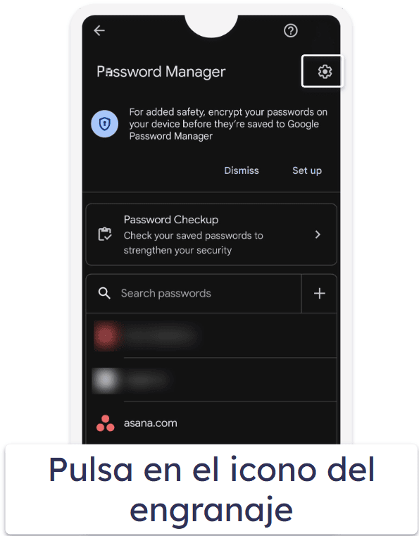 Cómo acceder a las contraseñas guardadas sin el navegador Chrome (solo para Android)