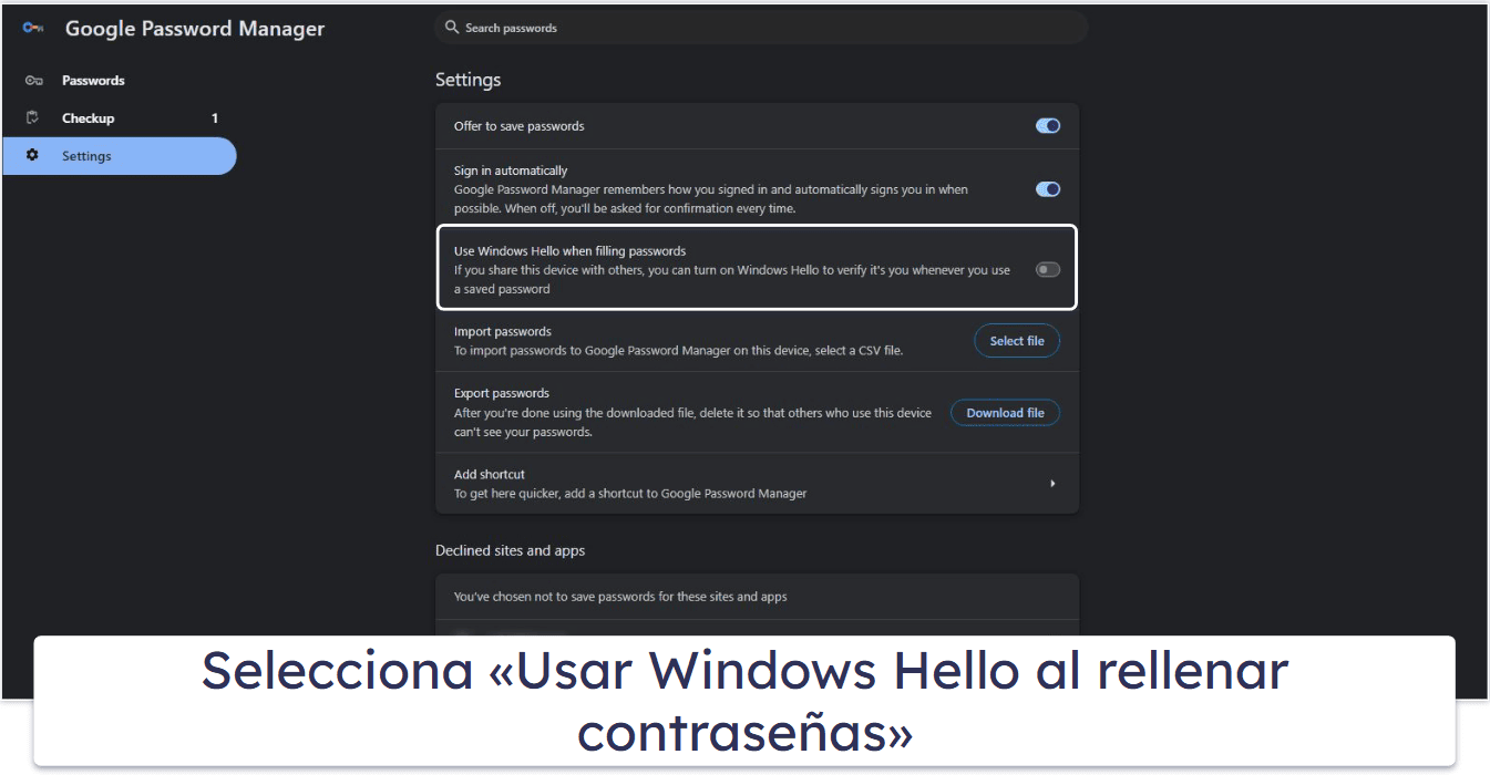 Cómo administrar contraseñas guardadas en Chrome en 2026