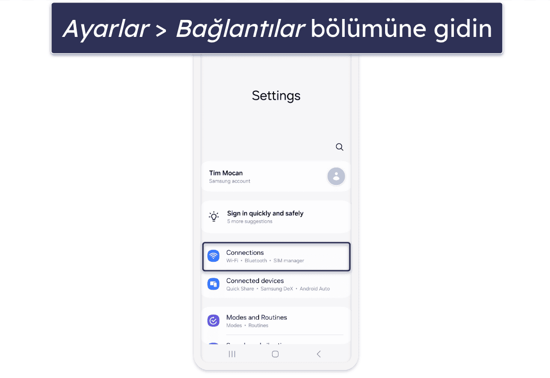 Cihazlara VPN Manuel Nasıl Kurulur