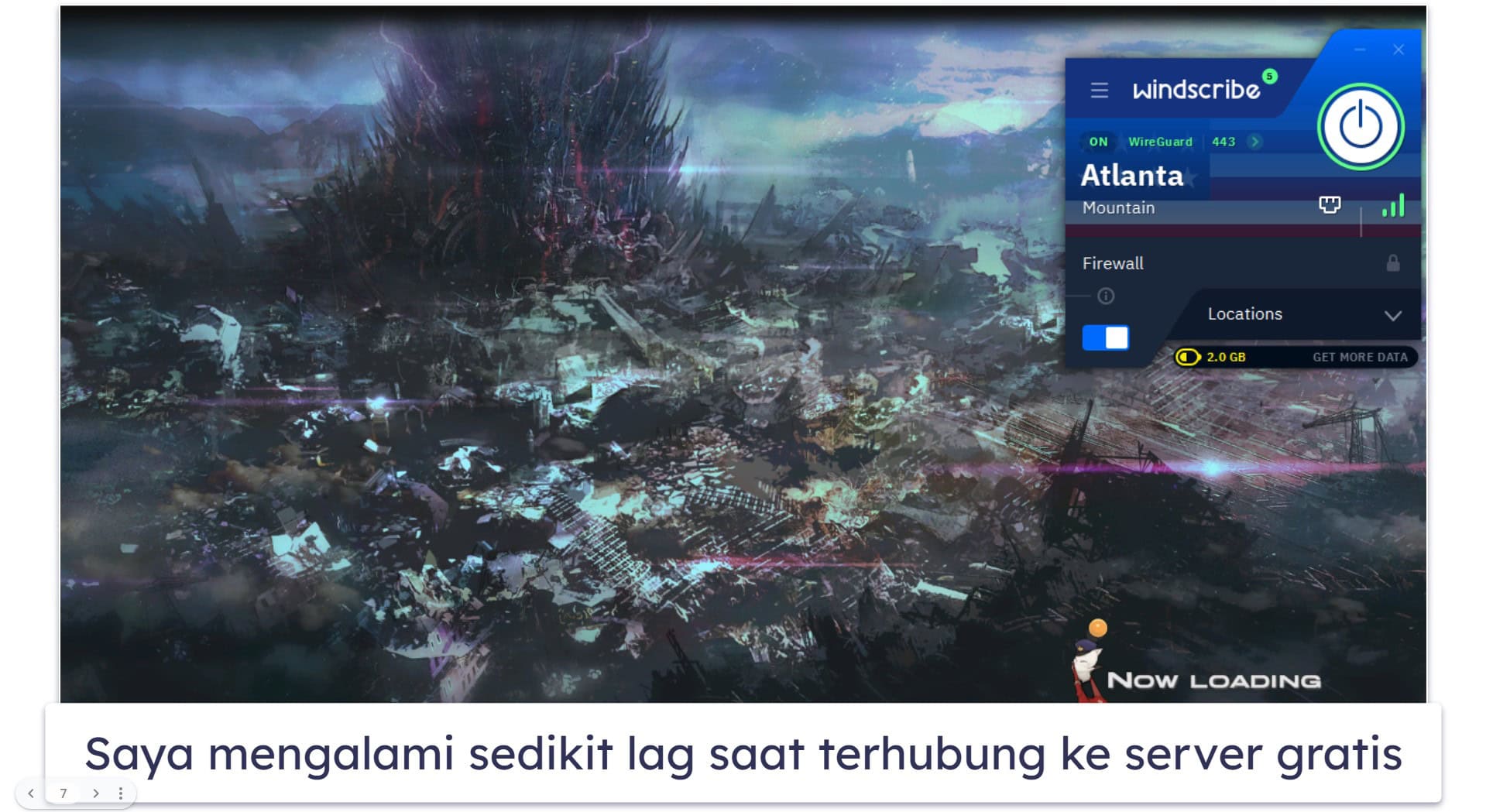 5. Windscribe — VPN Gratis Ramah Pengguna untuk Game