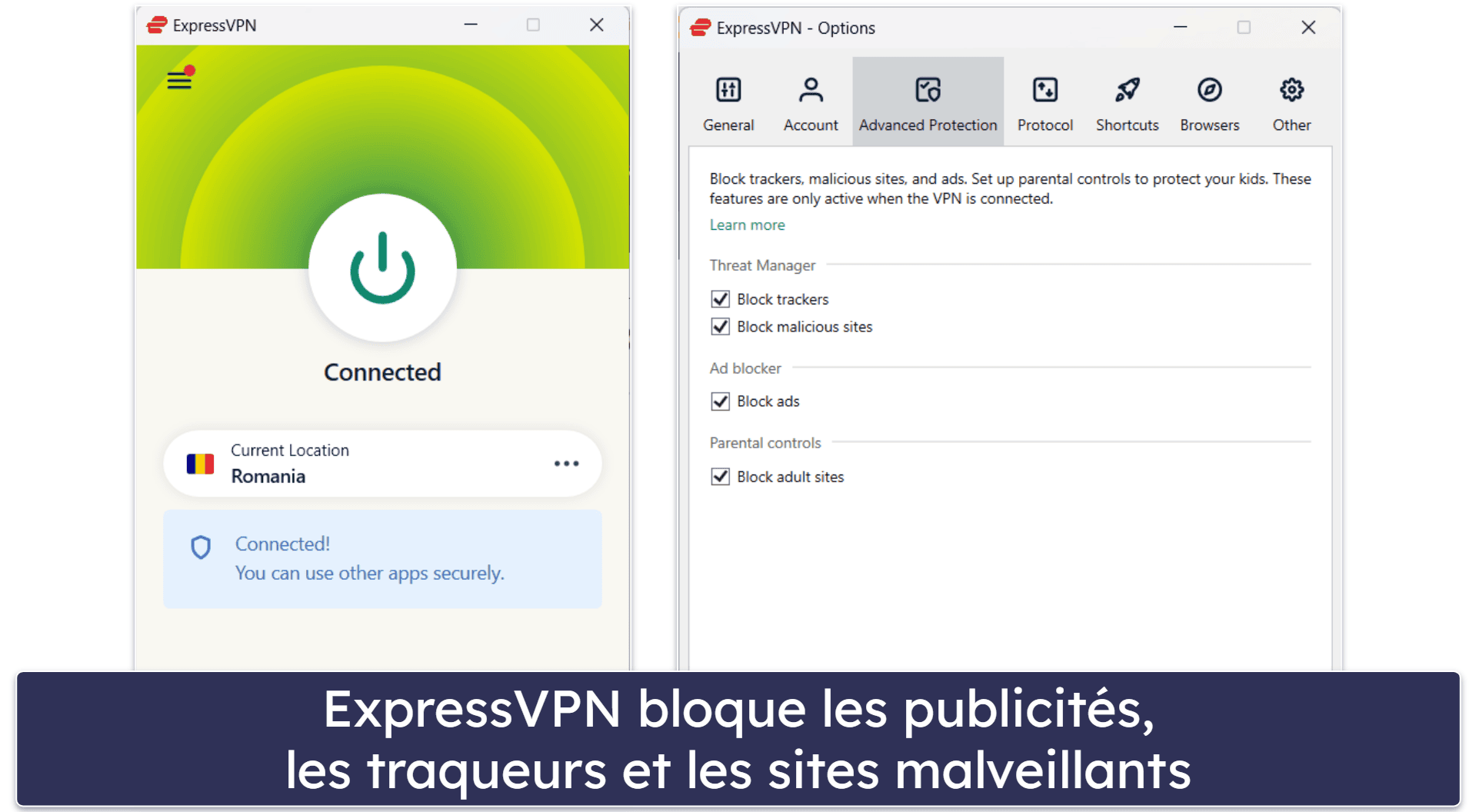 🥉3. ExpressVPN — Bon pour les freelances et les petites entreprises