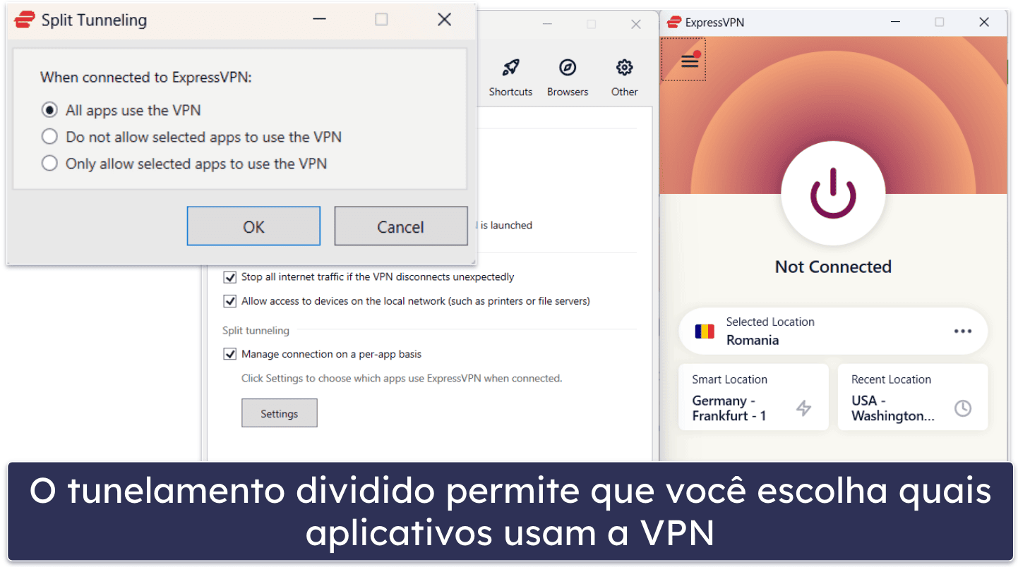 🥇1. ExpressVPN — Melhor VPN para a Argentina no geral
