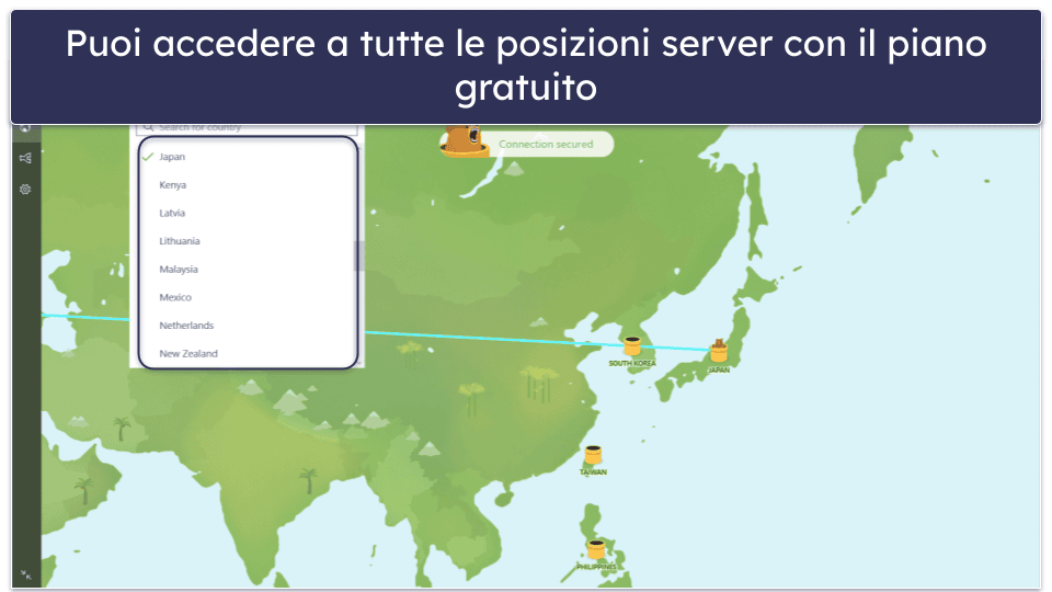 5. TunnelBear: VPN facile da usare per la Cina